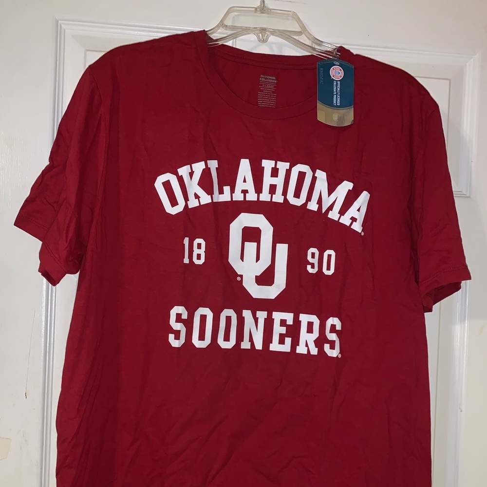 🏀🏟️ Oklahoma Sooners Stacked OU Shirt 🏟️🏀